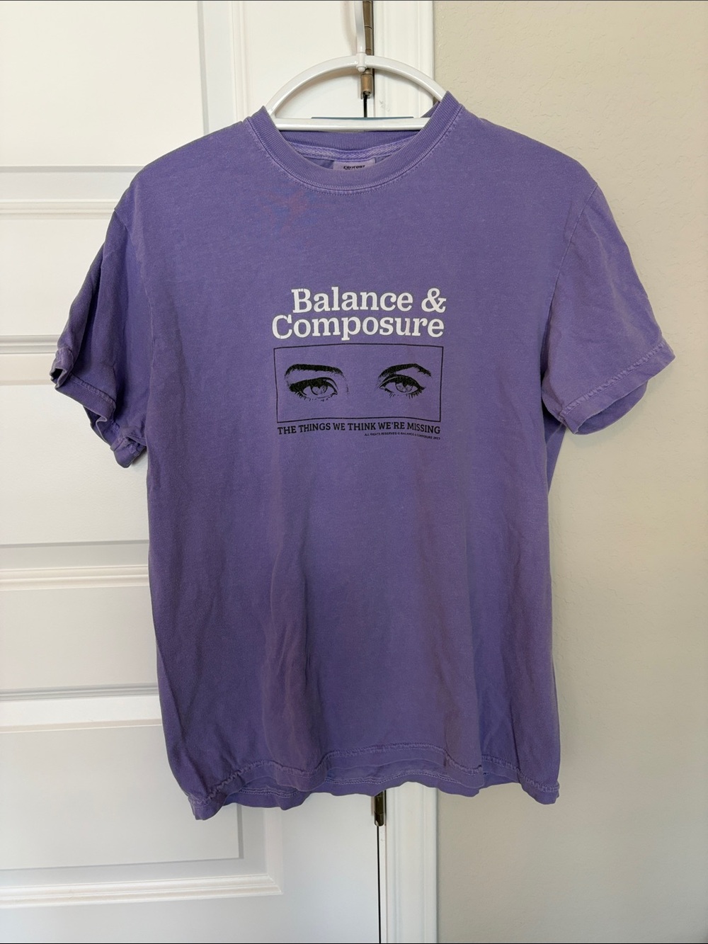 Balance & Composure The Things We Think   We’re Missing concert tee